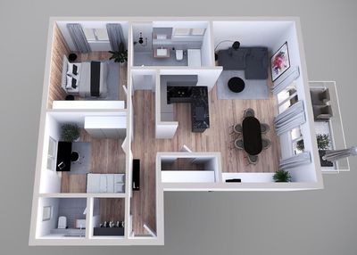 3-Zi. Neubauwohnung in Rheinsheim