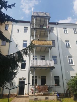 Dachgeschosswohnung mit Balkon und Blick über Zwickau