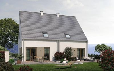 Ihr Traumhaus mit Seele - Ihre Doppelhaushälfte DHH: Wo Wohnen Poesie wird!