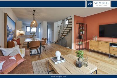 Modernes Neubaureihenmittelhaus