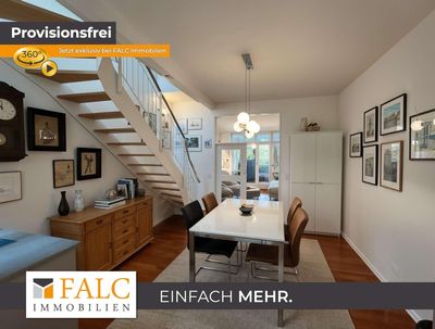 Design trifft Industriedenkmal - Helle Maisonette mit Dachterrasse und Loggia