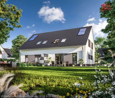 Doppelhaushälfte im Naturidyll – Entspannung beginnt vor der Tür