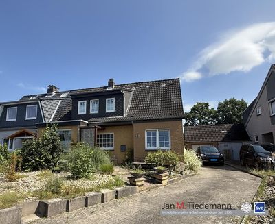 Doppelhaushälfte Kücknitz / Rangenberg mit 106 m² Wohn-Nutzfläche auf 556 m² Eigenland