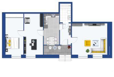 Erdgeschosswohnung | 3ZKB | Garage | Garten | Dortmund | 688,50 € Kaltmiete | 150 € NK