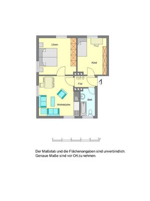 Demnächst frei! 2-Zimmer-Wohnung in Detmold Stadtmitte