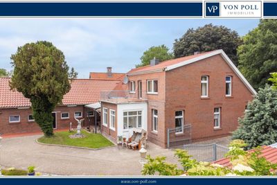 Wohnen und Gewerbe in ruhiger Lage bei Leer – großes Grundstück, Kanalblick & viele Möglichkeiten