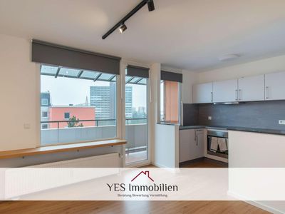 Moderne 1-Zimmer-Wohnung mit Balkon und Weitblick in Erlangen