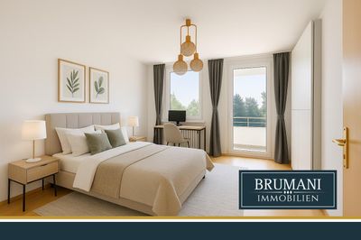 BRUMANI | Helle 3-Zimmer-Wohnung mit zwei Balkonen und Aufzug in gepflegter Lage, Freiburg-Zähringen