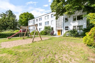 Gemütliche Wohnung mit Blick ins Grüne