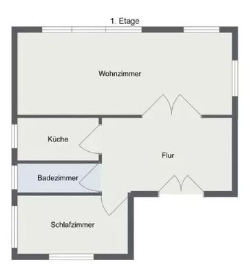 Ruhige 2- Zimmerwohnung