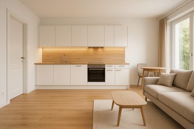 Eberswalde: ERSTBEZUG im LUXUS Neubau: 1-Zi-Erdgeschoss-Whg 20 m² ab 2026 BEZUGSBEREIT