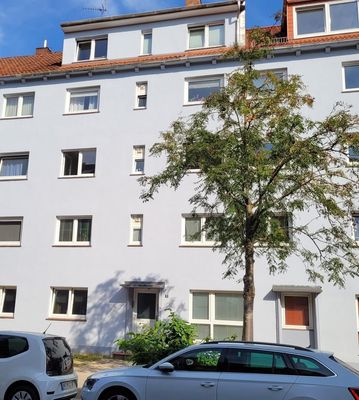 OHNE COURTAGE, 63 qm vermietete Erdgeschosswohnung in Barmbek