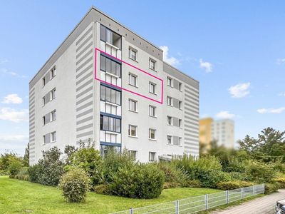 Helle 2-Zimmer-Wohnung mit Loggia – ruhig wohnen am Rostocker Stadtrand mit Blick ins Grüne