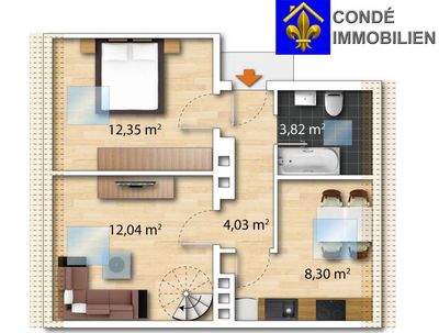 Gemütliche 48 m² Maisonette Wohnung mit Weitsicht in Dortmund- Nordmarkt +++PROVISIONSFREI+++