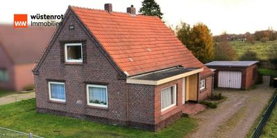 Handwerkerhaus auf großem Grundstück im schönen Großefehn