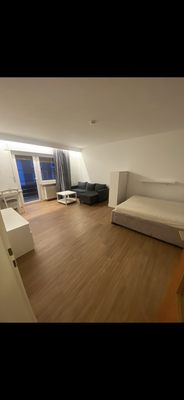 Ab sofort frei - Helle Einzimmerwohnung mit großem Balkon