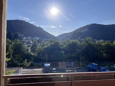Therme, Natur & Ruhe – 1 Zimmer Wohnung mit Ausblick in Bad Liebenzell