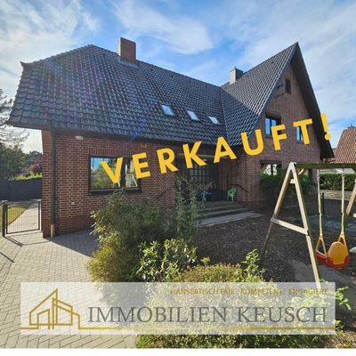 2 FHaus + Einliegerwohnung, modern mit großem Garten, ruhige Lage in Achim-Baden mit Garage & Keller