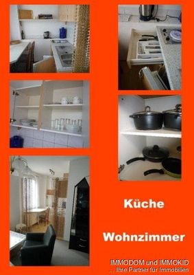 Vollmöblierte 2-Zimmer-Dachwohnung für Pendler als Werkswohnung oder als Zweitwohnsitz zu vermieten!