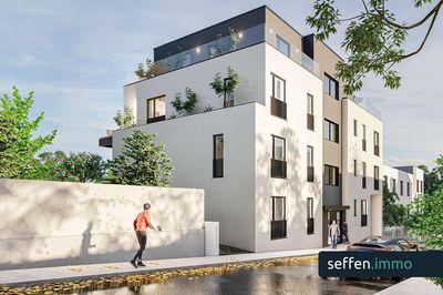 *NEUBAU: Luxuriöse Etagen-Wohnung! Bezugsfertig & mit Carport in zentraler Lage von Lennep*