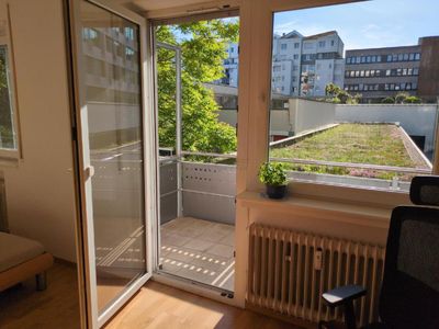 Gemütliche 1-Zimmer-Wohnung mit Küche & Balkon – Badenwerkstraße 9, Südstadt Karlsruhe - zwischen Hbf und Innenstadt gelegen!