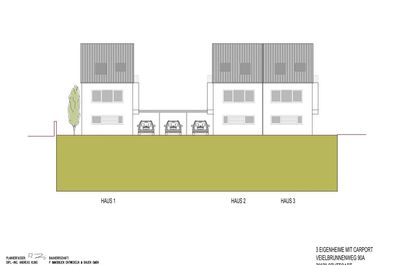 Projektiertes Grundstück für 3 Eigenheime in zentraler Wohnlage!