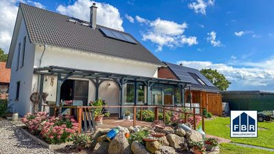 Modernes Einfamilienhaus mit Wohlfühlcharakter – naturnah wohnen vor den Toren Schwerins