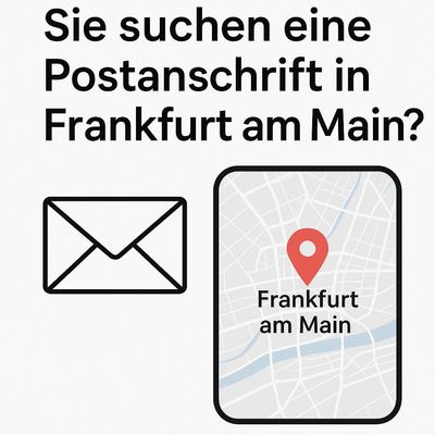 Ihre Postadresse in Frankfurt am Main