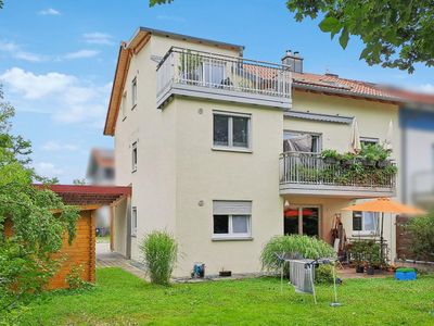 4-Zimmer-Garten-ETW inkl. Hobbyraum (Tageslicht) und Büro in ruhiger Lage von Haar bei München (S4)