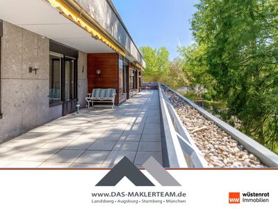 Große Dachterassenwohnung an der Isarhochleite! 2-TG-Stellplätze und Aufzug vorhanden.