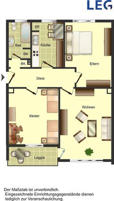 Ab 16.12. bezugsfertig - 3 Zimmer-Wohnung in Solingen-Höhscheid