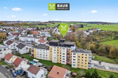 360° I Großzügige 3,5 bis 4 Zi.-Whg. mit Balkon und Garage in Bad Waldsee-Steinach