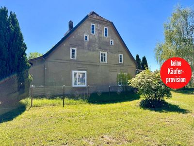 HORN IMMOBILIEN ++ ein Haus bei Brüssow, mit viel Platz und einem großen Garten in sehr ruhiger Lage