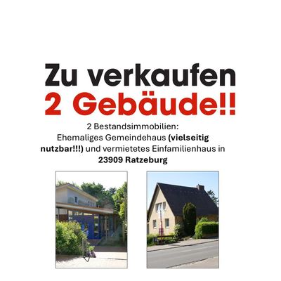 Zwei Gebäude mit über 400 m² !