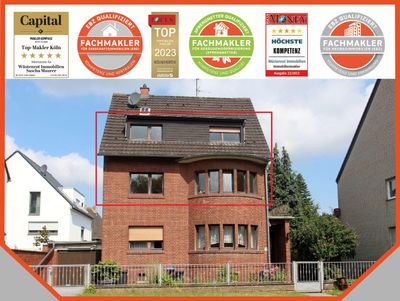 Stilvoll wohnen auf zwei Etagen – Maisonette-Wohnung mit 6 Zimmern, 2 Balkonen und Wintergarten in Hürth-Gleuel!