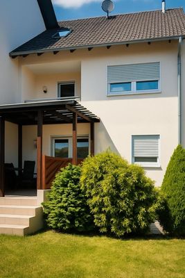 Geräumige Doppelhaushälfte mit Einliegerwohnung - ruhig gelegene Sackgasse zentrumsnah.