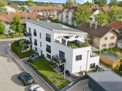 Exklusives 4-Zimmer-Penthouse mit Dachterrasse und Panorama-Aussicht in Rosenheim