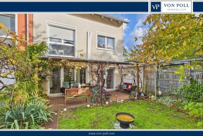 Helles Reihenendhaus mit viel Platz, Carport und westlich ausgerichteter Terrasse