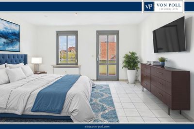 1,5-Zimmer Wohnung mit Balkon im Ortskern von Hirschaid