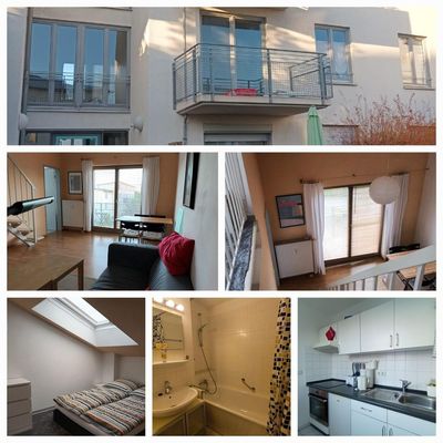 Pfiffige möblierte Wohnung