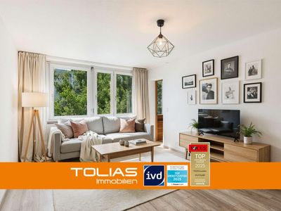 Erbbau mit Aussicht: ruhige 2-Zimmer-Wohnung mit Loggia und flexibler Raumgestaltung