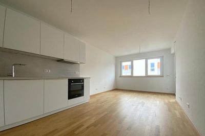Erstbezug - Moderne 2 -Zimmer-Neubauwohnung inkl. EBK und West-Terrasse