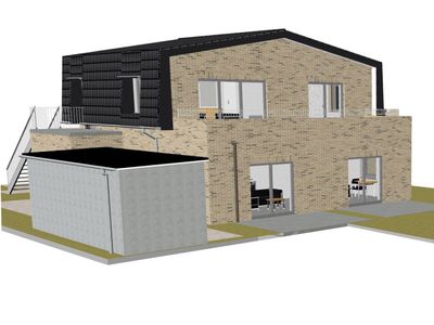 TOP-Lage, Neubau: 2-Zimmer-Erdgeschosswohnung mit PKW-Stellplatz in Friedrichskoog / Nordsee