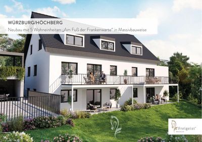 3 - 4,5 Zimmer - Neubau mit 5 Wohneinheiten „Am Fuß der Frankenwarte“ in Massivbauweise