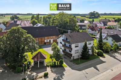 360 ° | Platz für Projekte: Wohnhaus mit Nebengebäude und Ausbaupotenzial in Dürnau