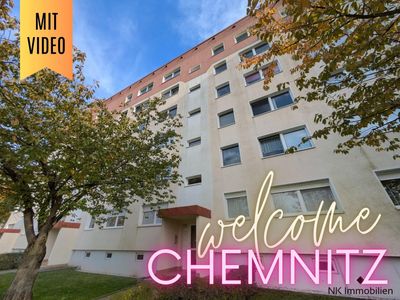++ charmante 4-Raum-Wohnung - mit großem Balkon - in Chemnitz / Kappel - Energieklasse B ++