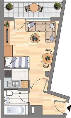 Appartement gesucht - Sie können sofort anmieten!