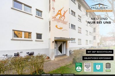 CHARMANT: Helle & großzüge teilmöbilierte 3 Zimmerwohnung in Karlsruhe-Durlach zur Miete