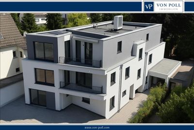 Erstbezug: Barrierefreie 2-Zimmer-Erdgeschosswohnung mit Sonnenterrasse (Energieeffizienzklasse A+)