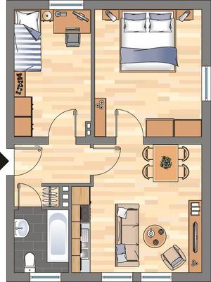 Gemütliche Etagenwohnung in Montabaur